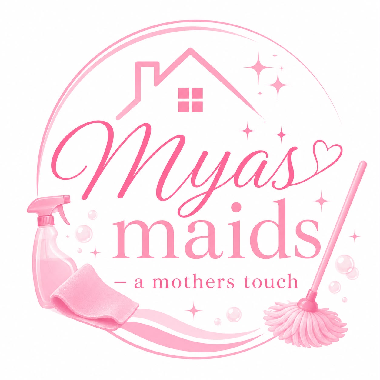 Mya's Maids logo